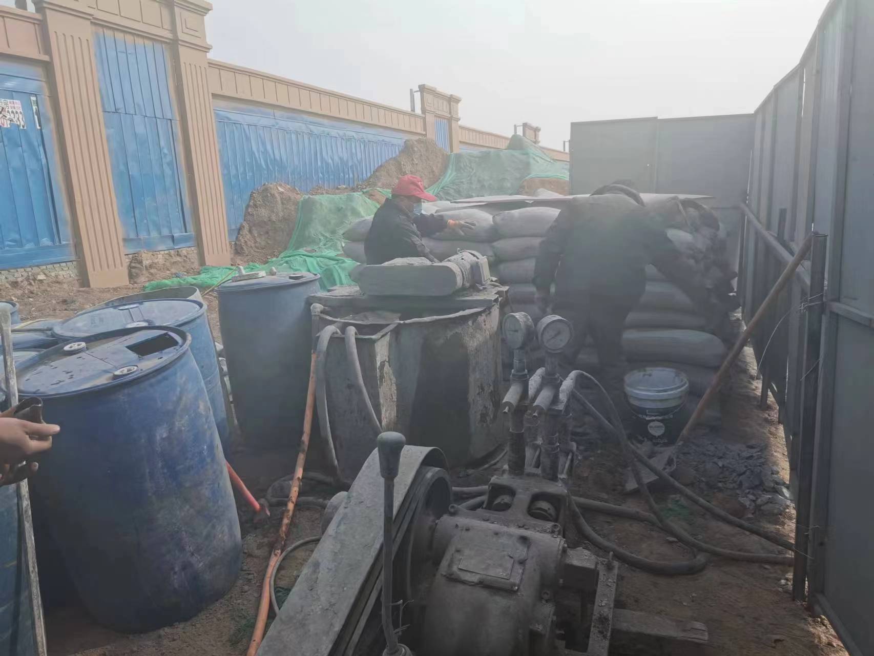 开远房屋下沉注浆